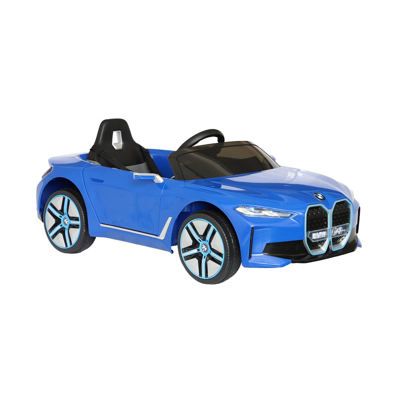 Voiture Électrique Enfant Bmwi4 1 Place 12v Bmwi4 Bleu