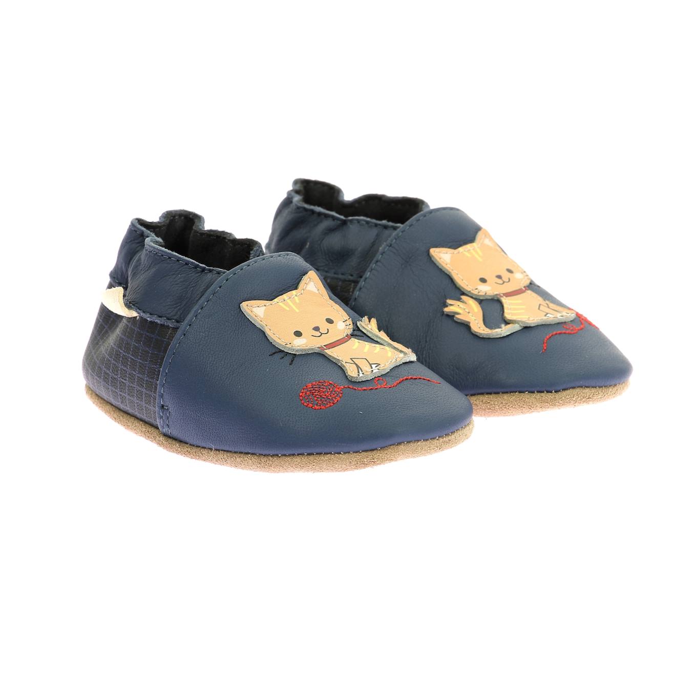 Chaussons Bébé Kitten Day Bleu