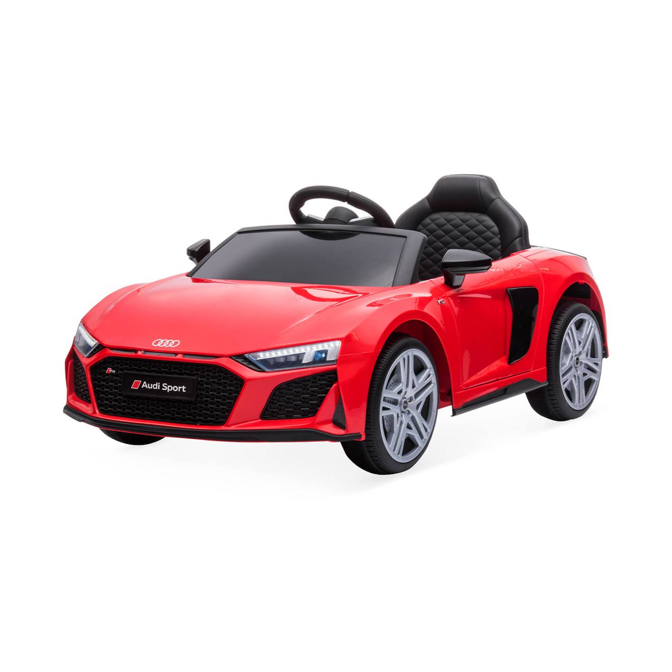 Voiture Électrique Enfant Audi R8 1 Place 12v Audi R8 Rouge