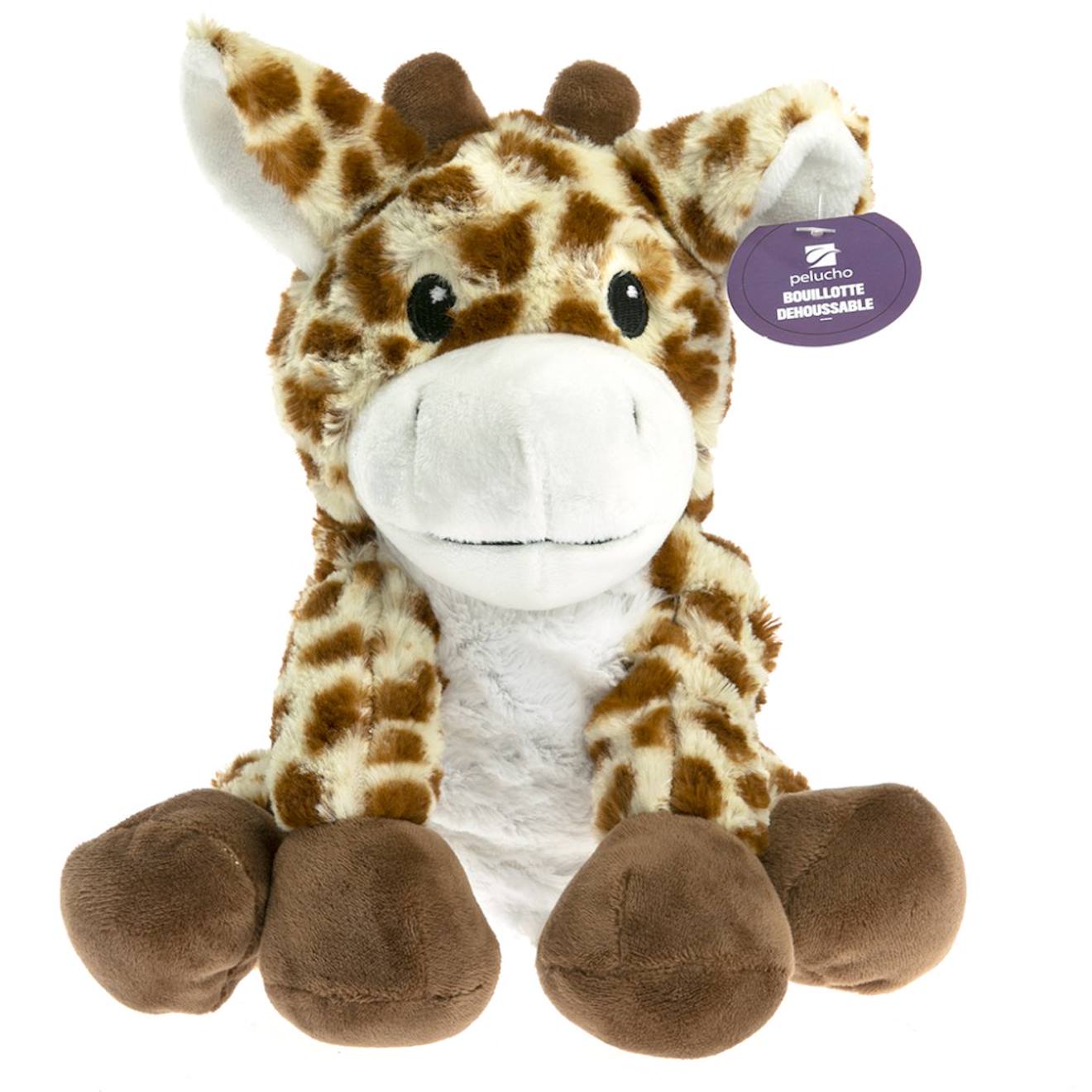 Bouillotte Déhoussable Girafe Blanc