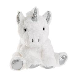 Jouet-Bouillotte déhoussable licorne