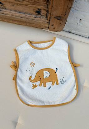 Lot De 2 Bavoirs Bébé En éponge Cédric - Doux, Absorbants, Couleurs Bleu Et Vert Céladon