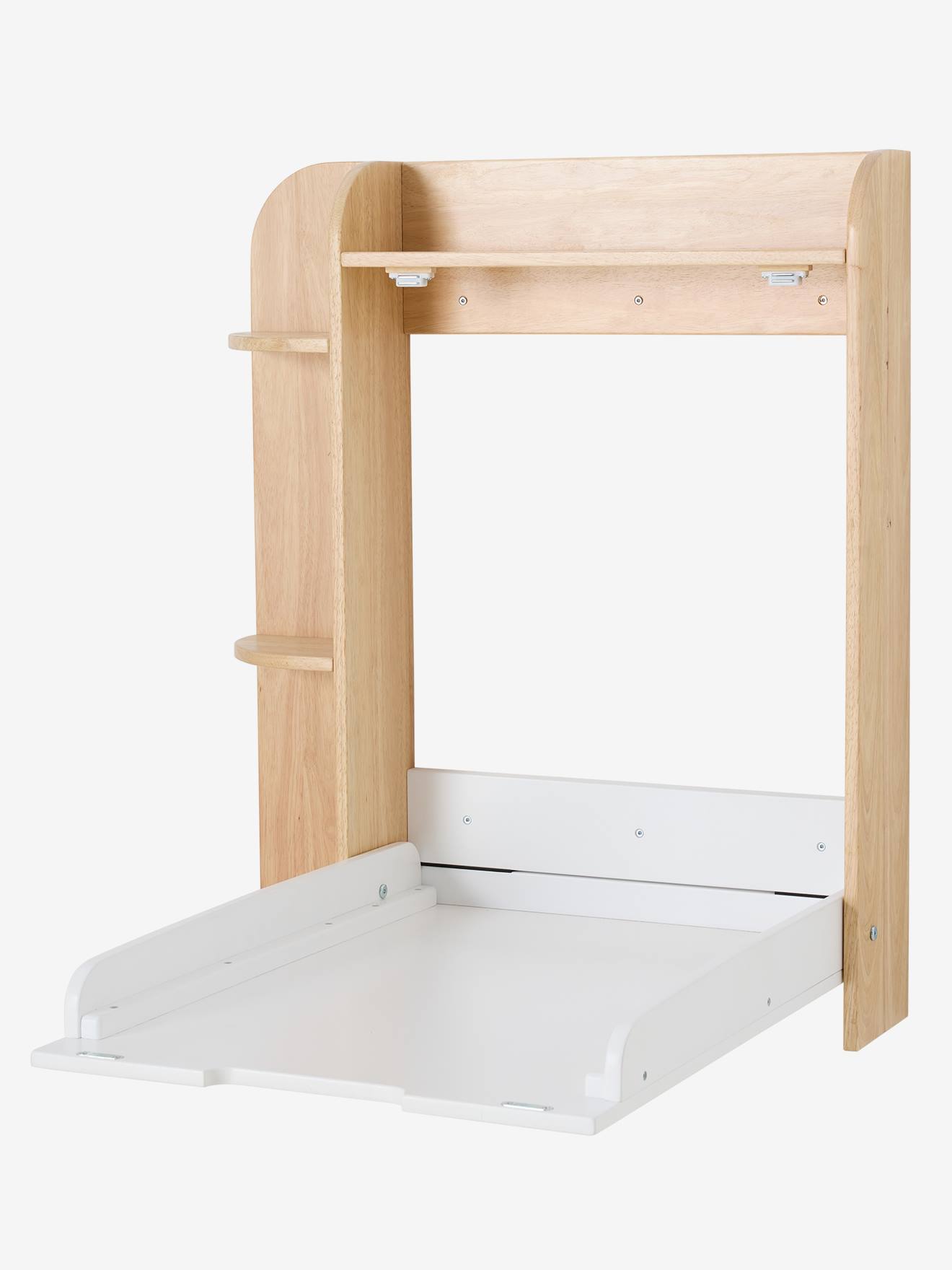 Table à langer murale avec rangement bois (Vertbaudet) - Image 1