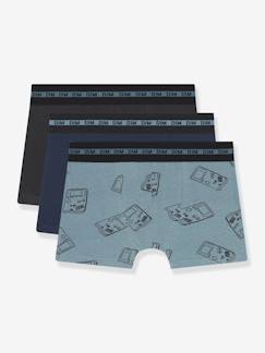 Lot de 3 boxers garçon motif gameboy Ecodim  - vertbaudet enfant