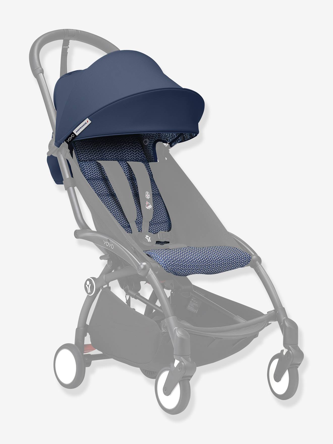 Assise Pack couleur poussette YOYO³ - 6+ marine