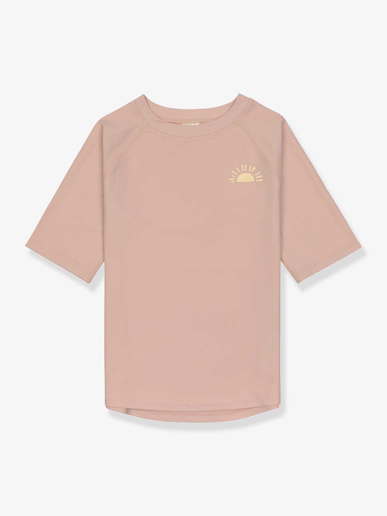 T-shirt de bain anti-UV enfant LÄSSIG manches courtes pêche