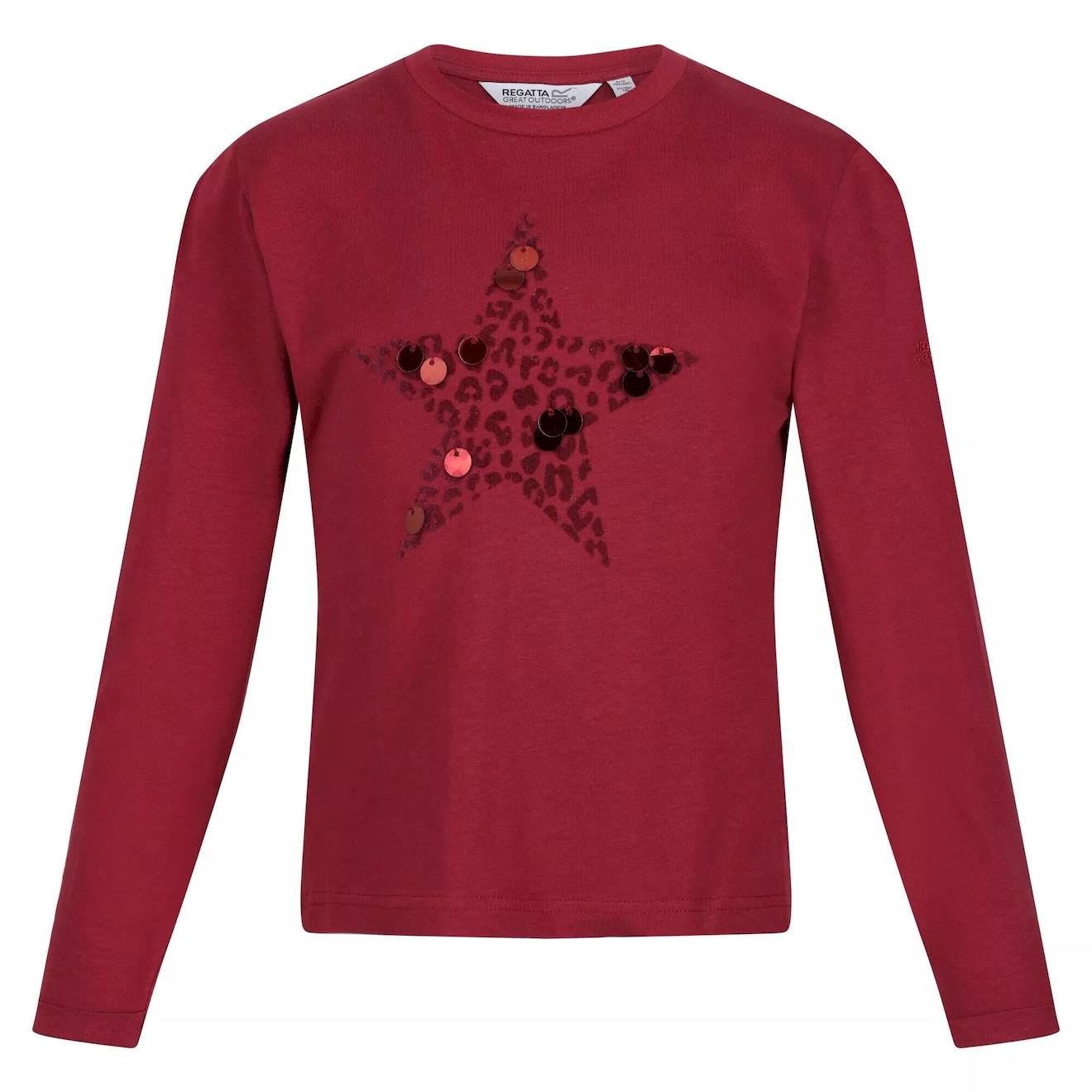 T-shirt Wenbie Coton Wenbie Iii Rouge Sombre