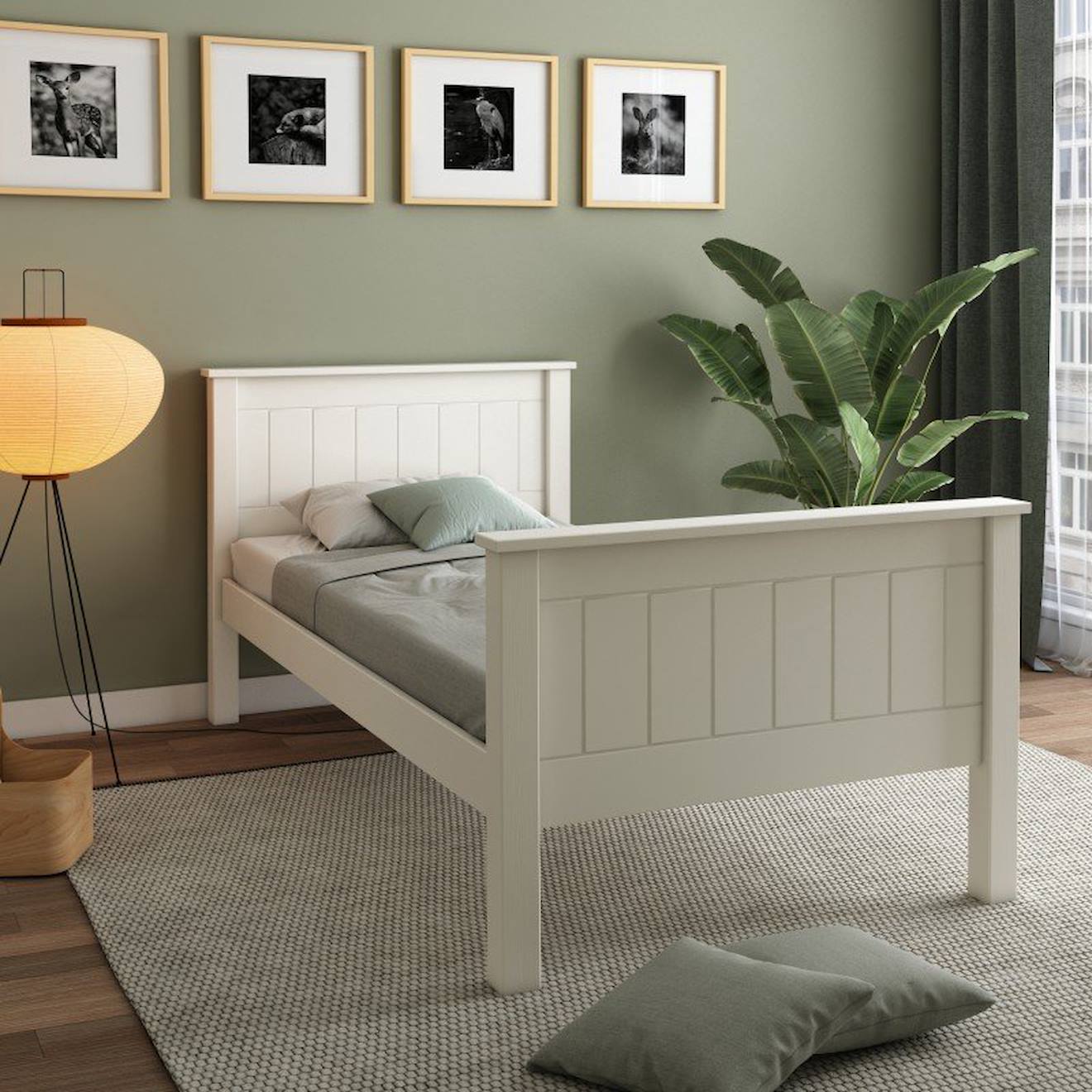 Lit Enfant Pin Massif Arthur Blanc