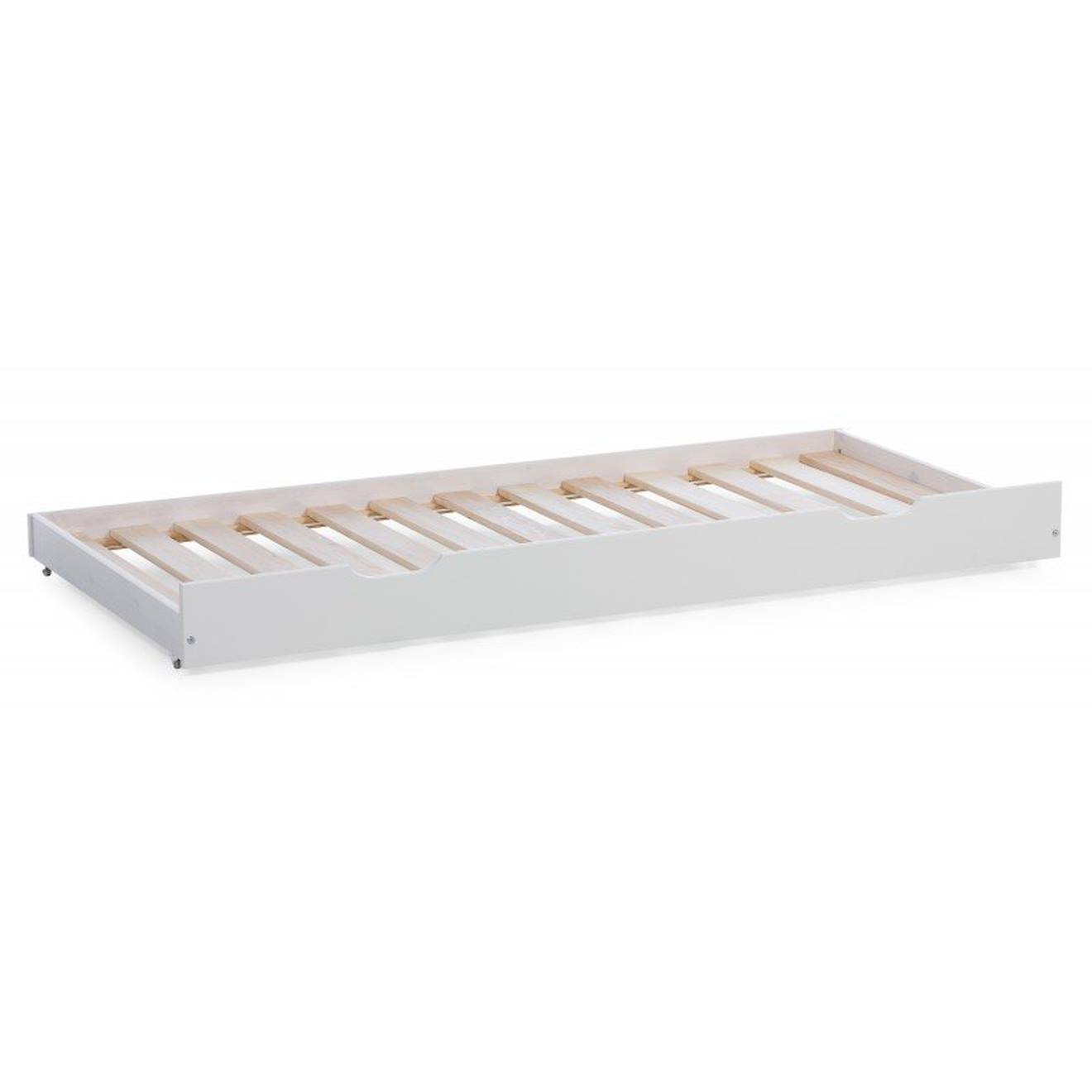 Tiroir Lit Gigogne Pin Massif Lilja Blanc