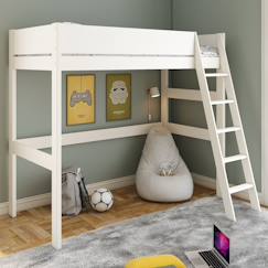 Lit mezzanine pin massif  colette  - vertbaudet enfant