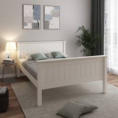 Chambre et rangement-Lit pin massif  arthur