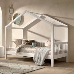 Chambre et rangement-Lit cabane en hêtre massif  aubane