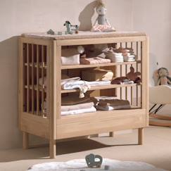 Chambre et rangement-Table à langer en chêne massif  romane