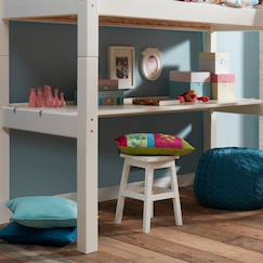 Chambre et rangement-Chambre-Bureau, table-Bureau primaire-Tablette pour lit haut pin massif  lilja