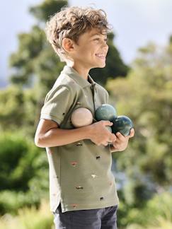 Garçon-T-shirt, polo, sous-pull-Polo garçon imprimé manches courtes