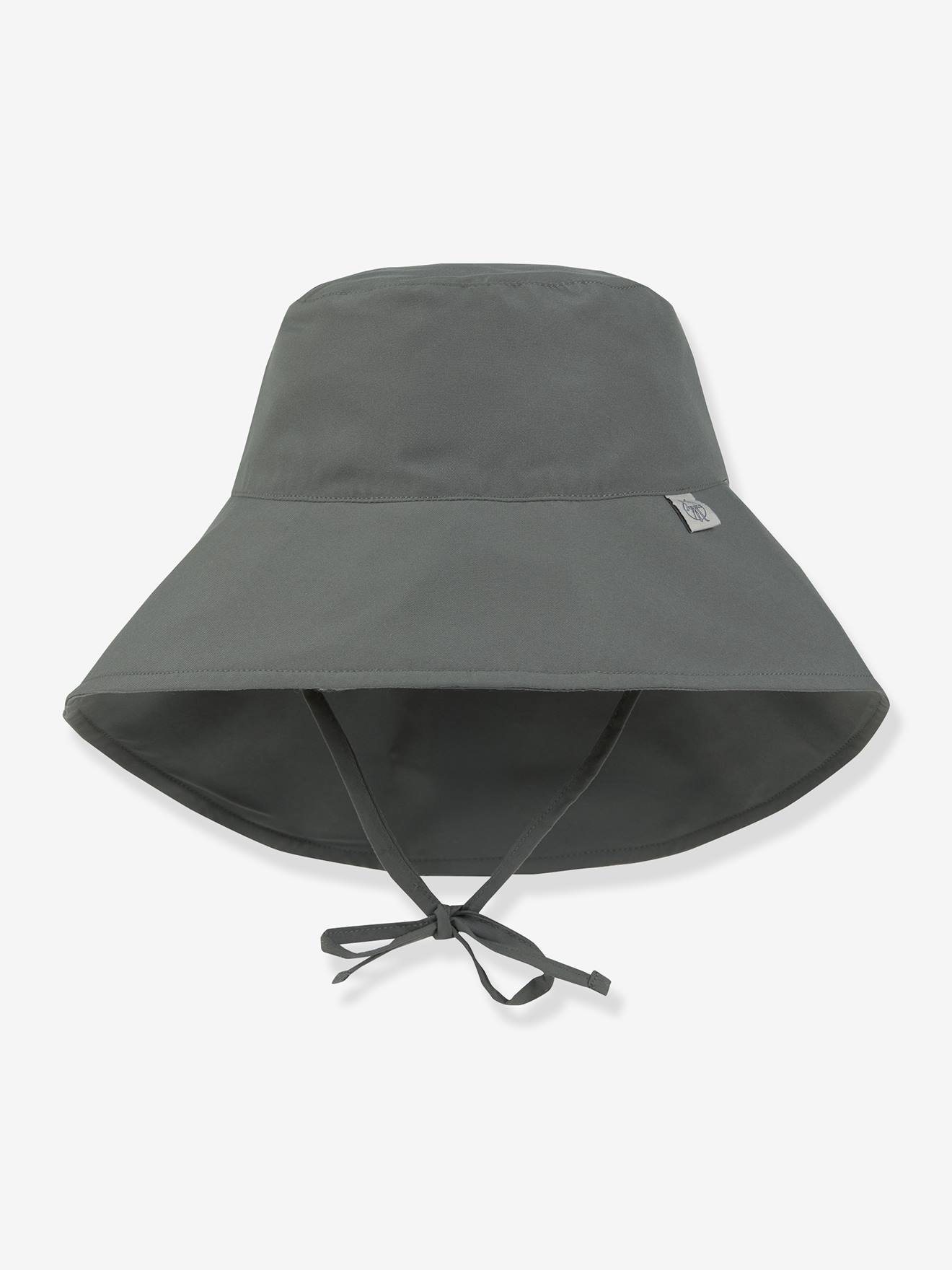 Chapeau protège nuque anti-UV bébé olive