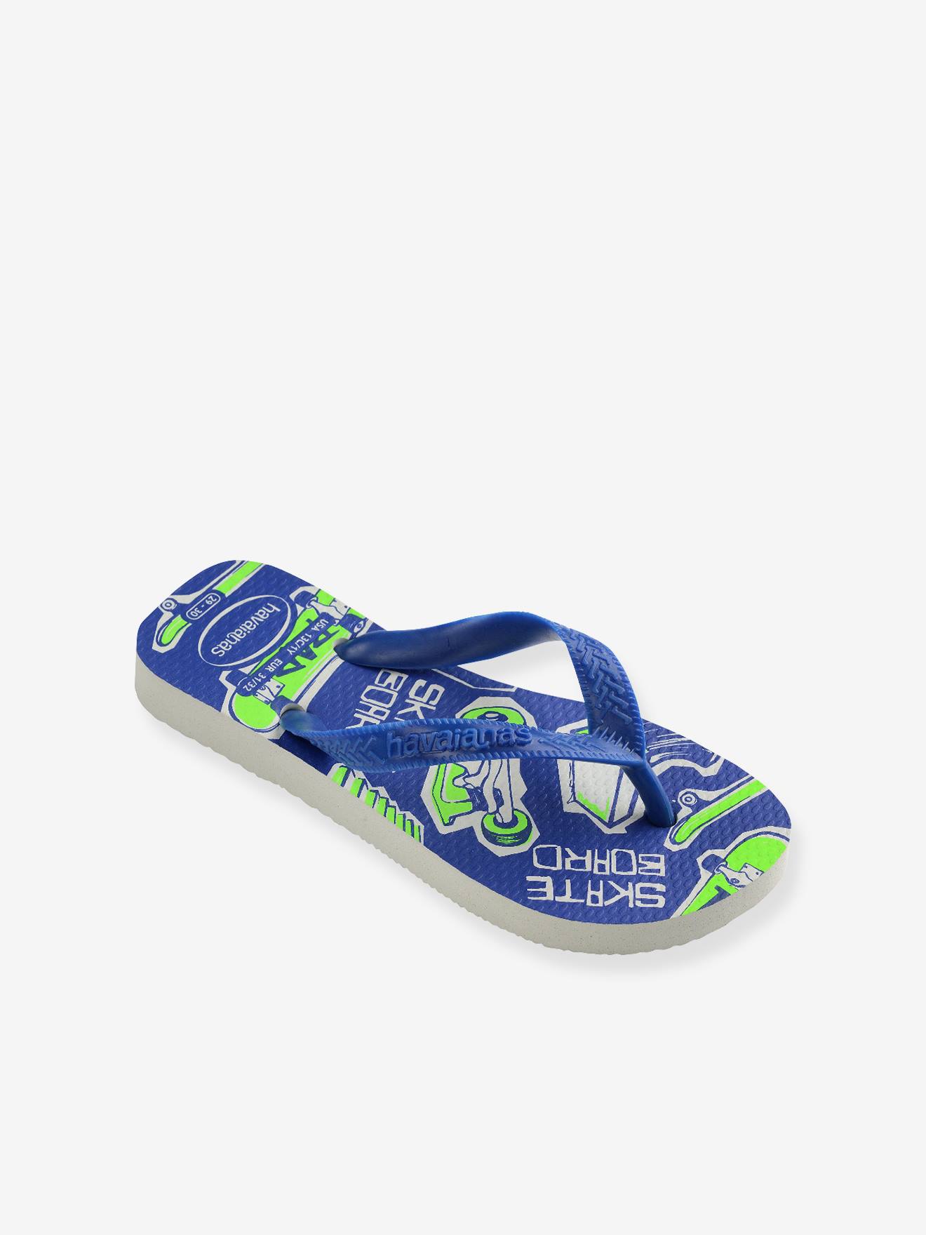 Tongs enfant Athletic HAVAÏANAS bleu électrique