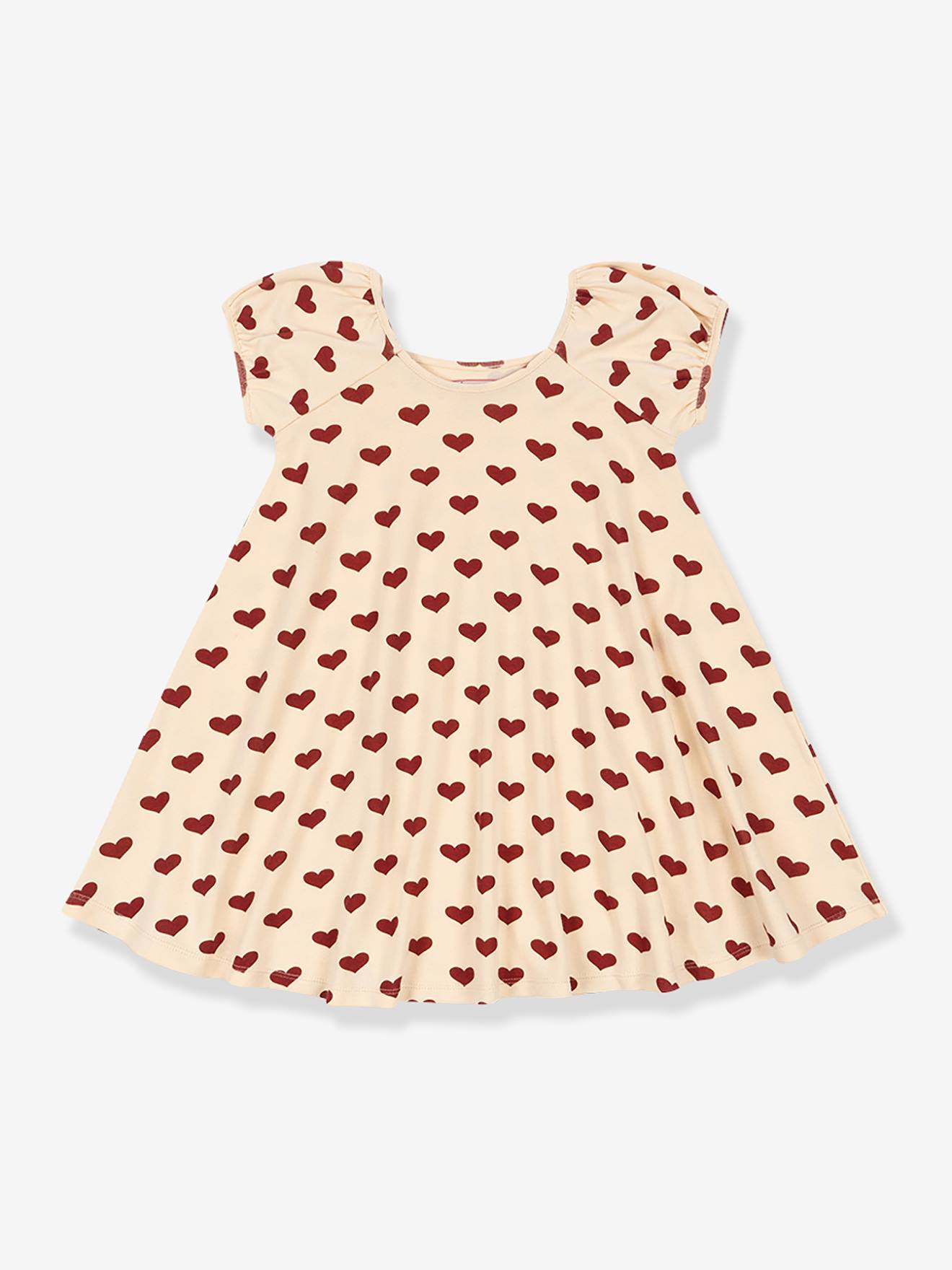 Robe imprimée Amour rouge rouge