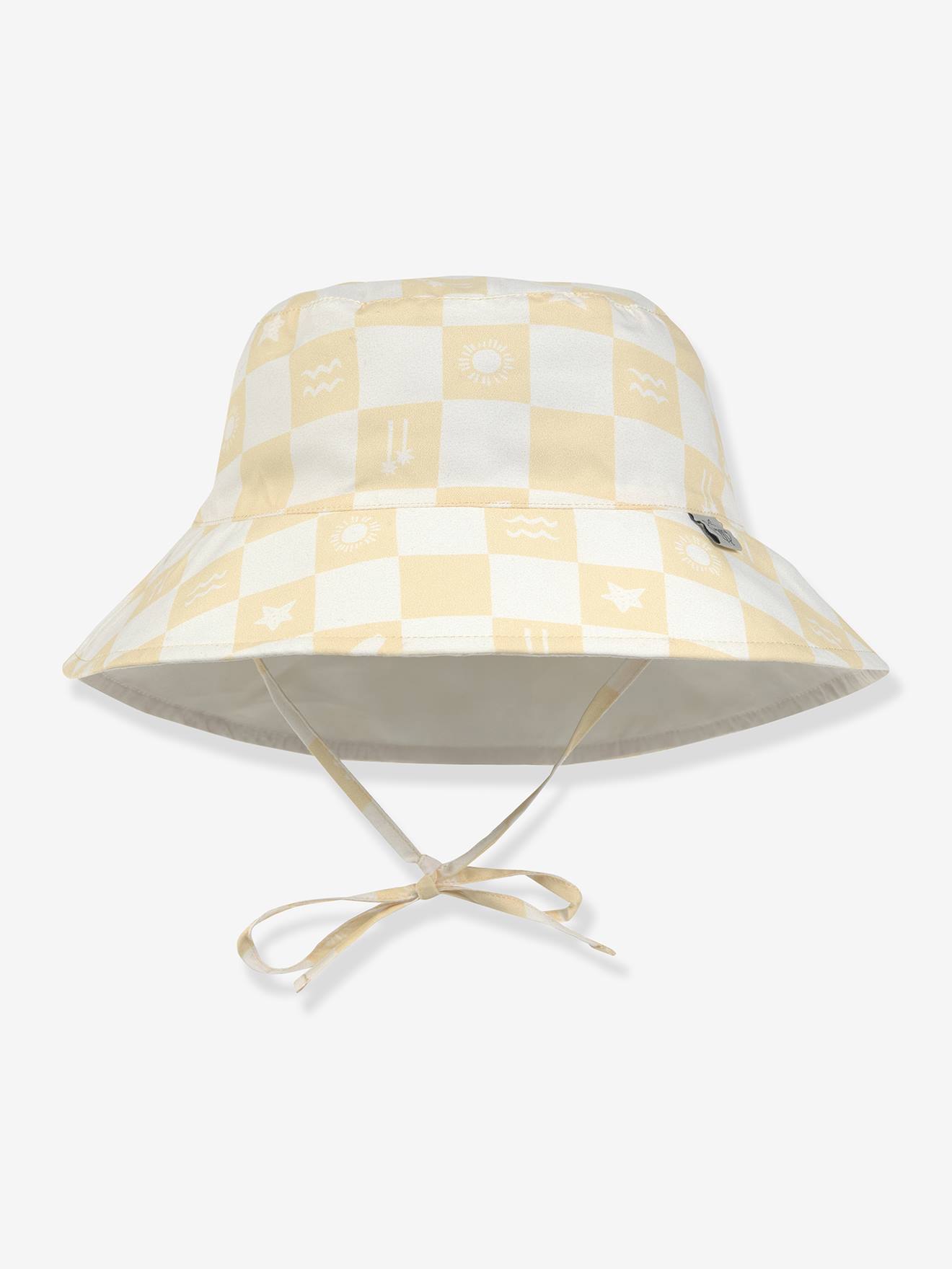 Chapeau anti-UV rversible enfant vanille 15 €