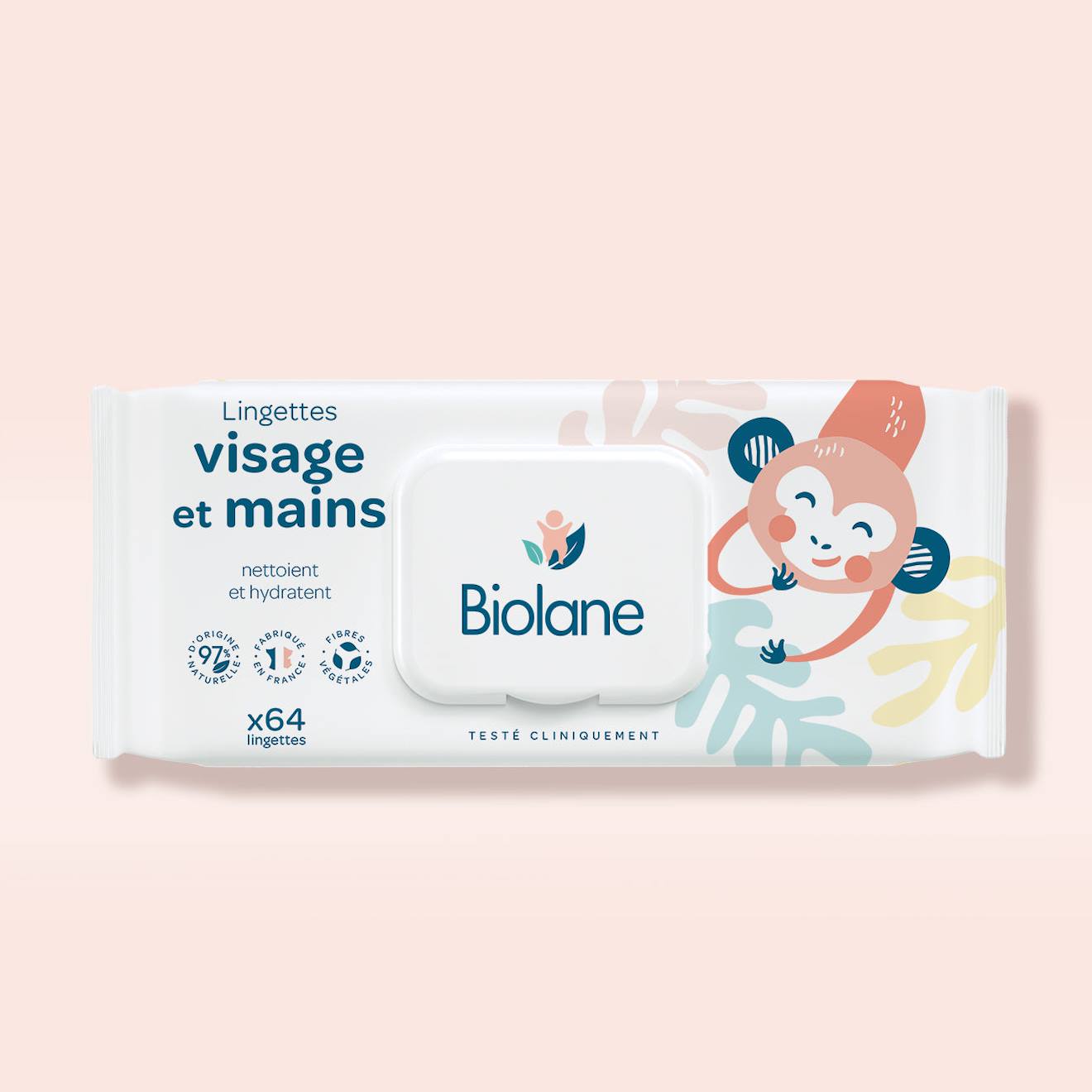 Lingettes Visage Et Mains X64