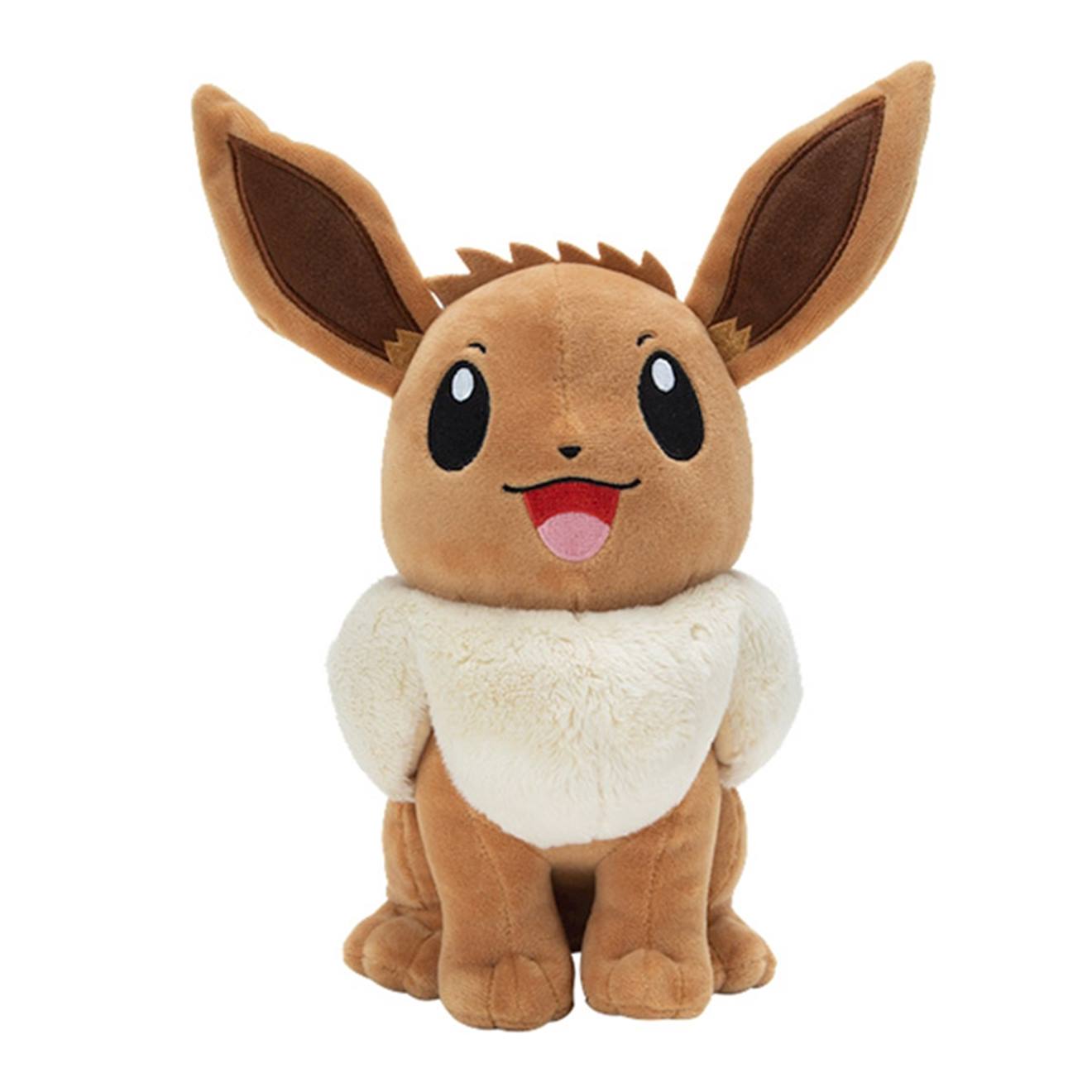 Pokémon Peluche Evoli #2 De 30 Cm Marron Et Beige