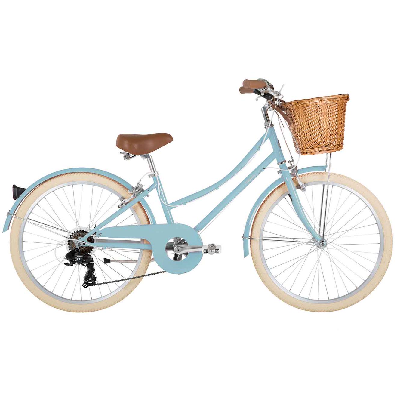 Vélo Enfant 24 Pouces Bleu Clair
