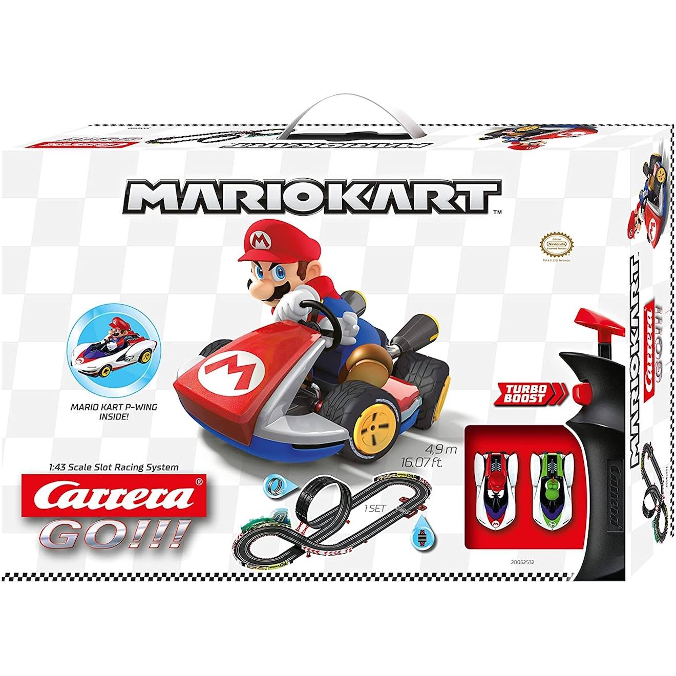 Go!!! Nintendo Mario Kart - P-wing Multicolore