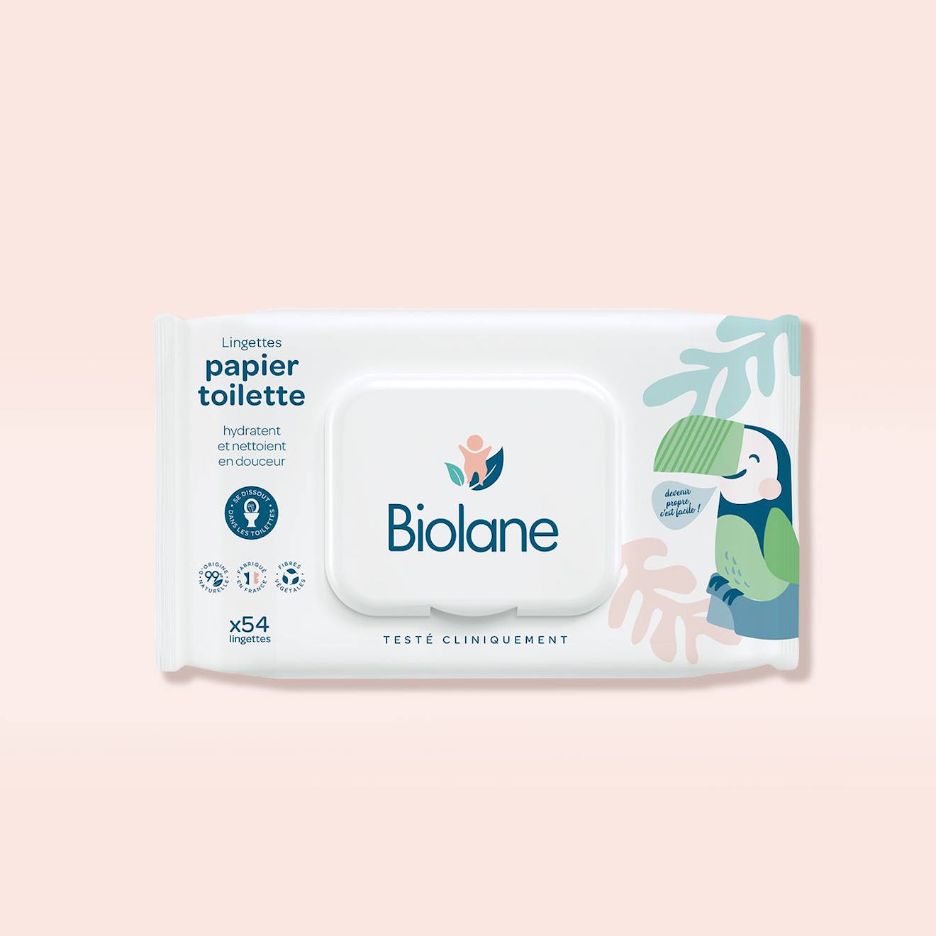 Lingettes Papier Toilette Blanc