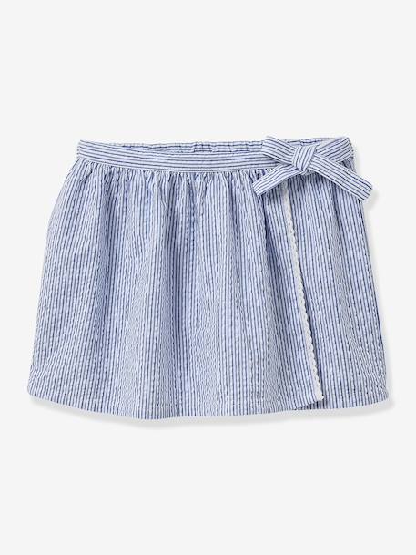Fille-Jupe-Jupe-short en seersucker fille