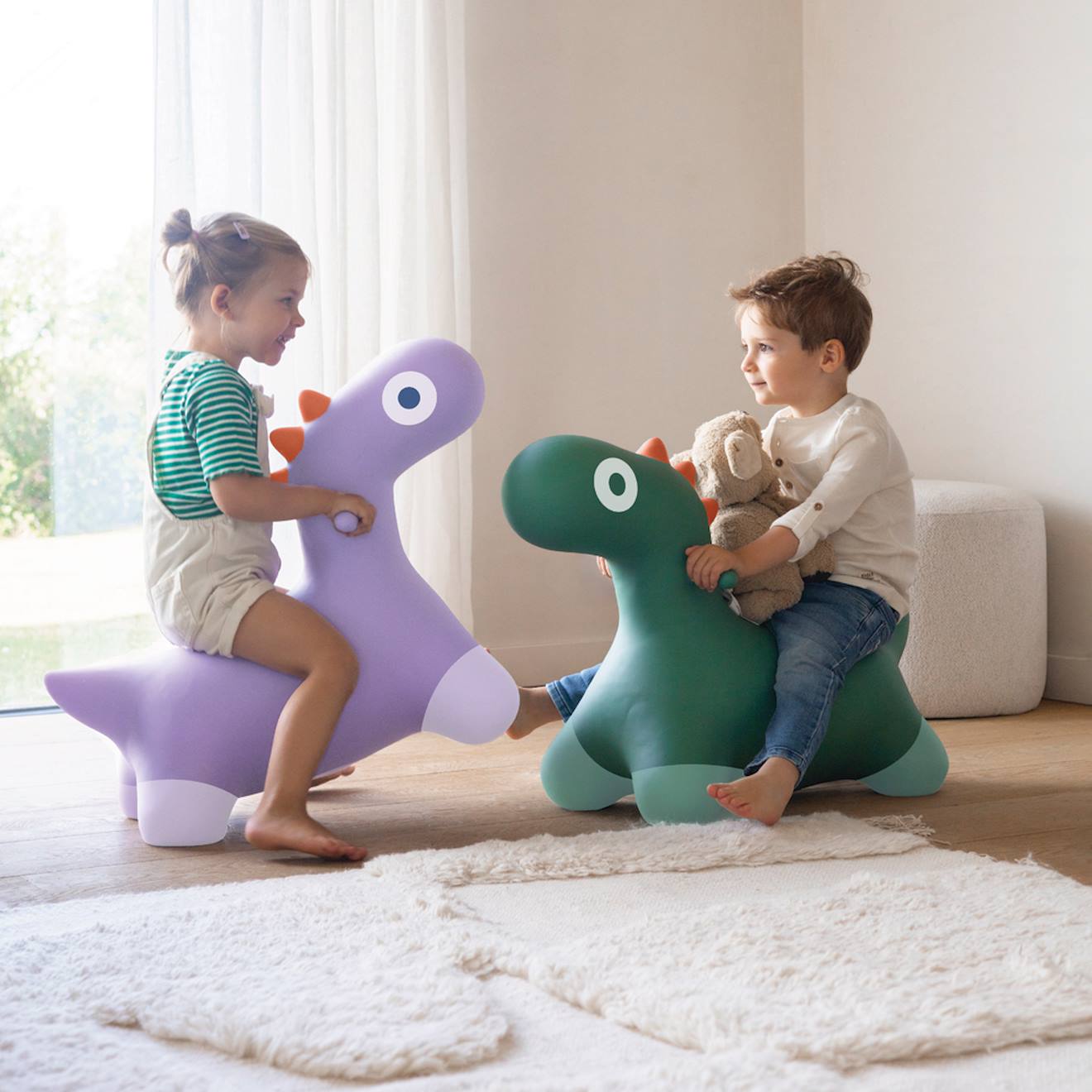 Ballon Sauteur Pour Enfant Violet (Quut) - Image 1