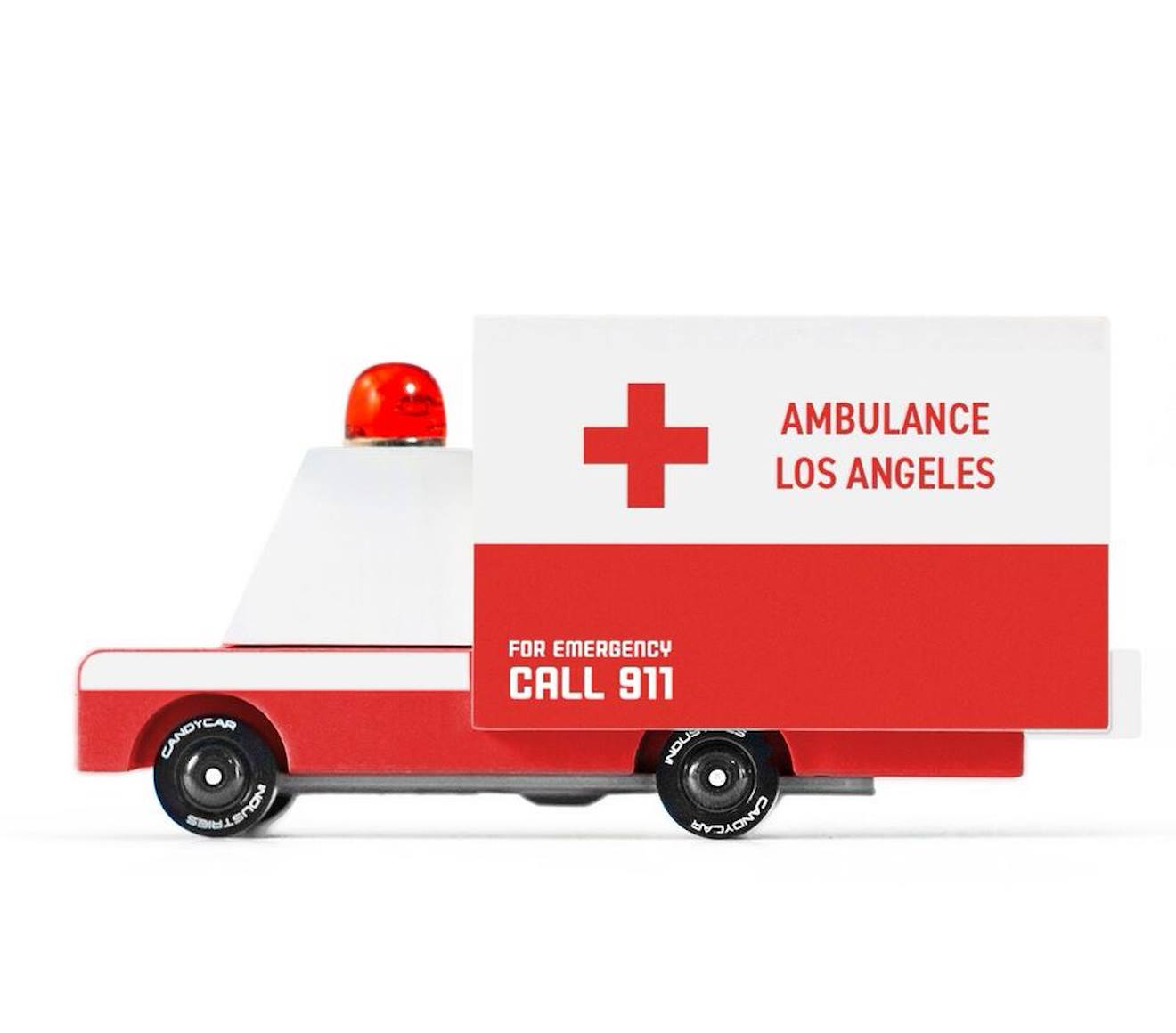 Ambulance Van Rouge