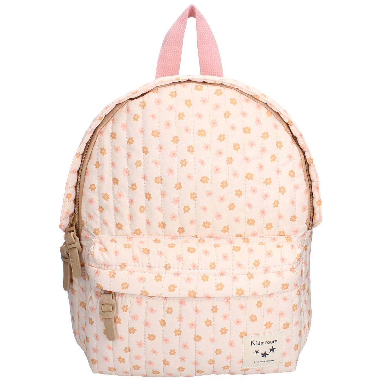 Sac À Dos Enfant Paris Magical Meadows Petites Fleurs (31 Cm) Rose, Orange (Kidzroom) - Couverture