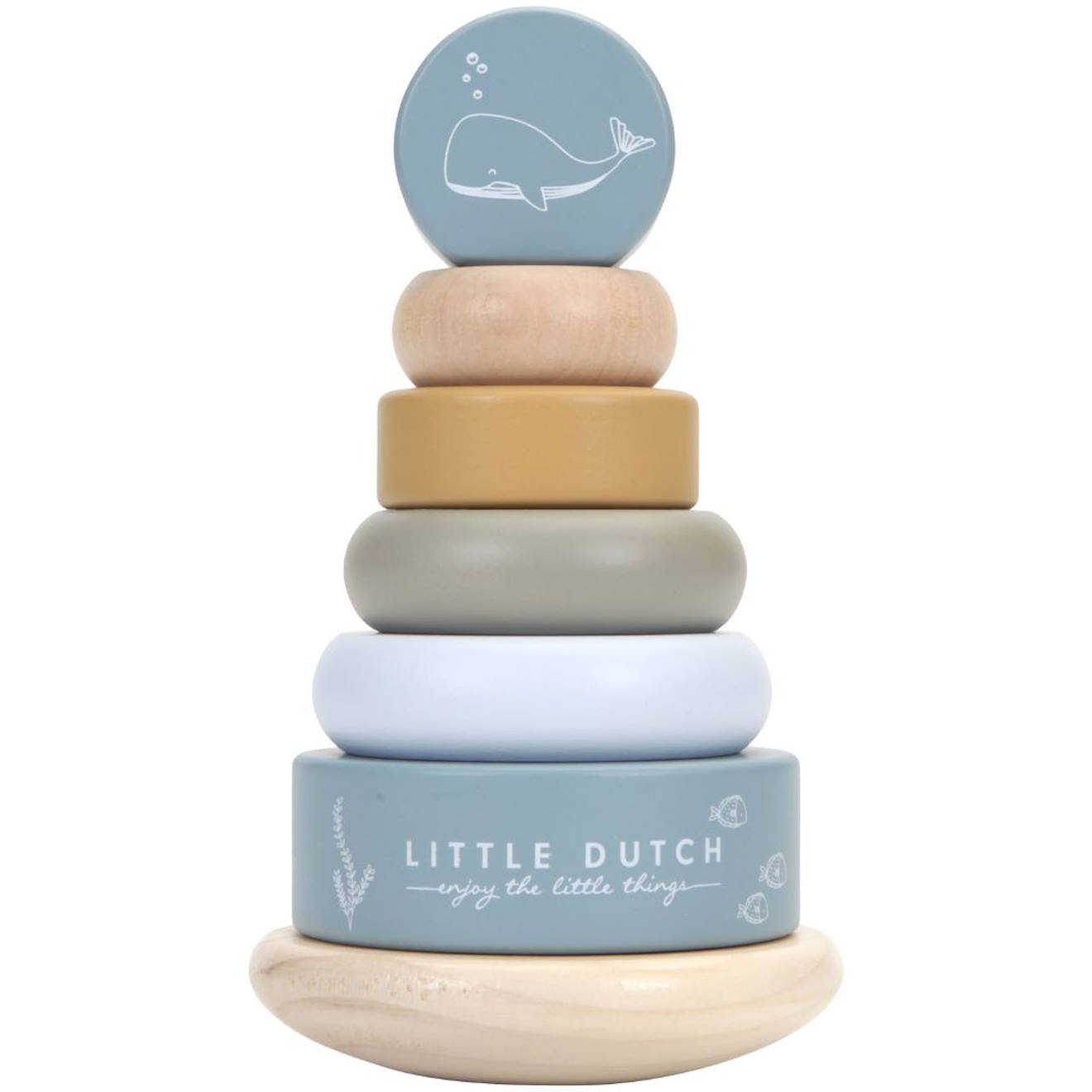 Pyramide Bleu, Jaune, Beige