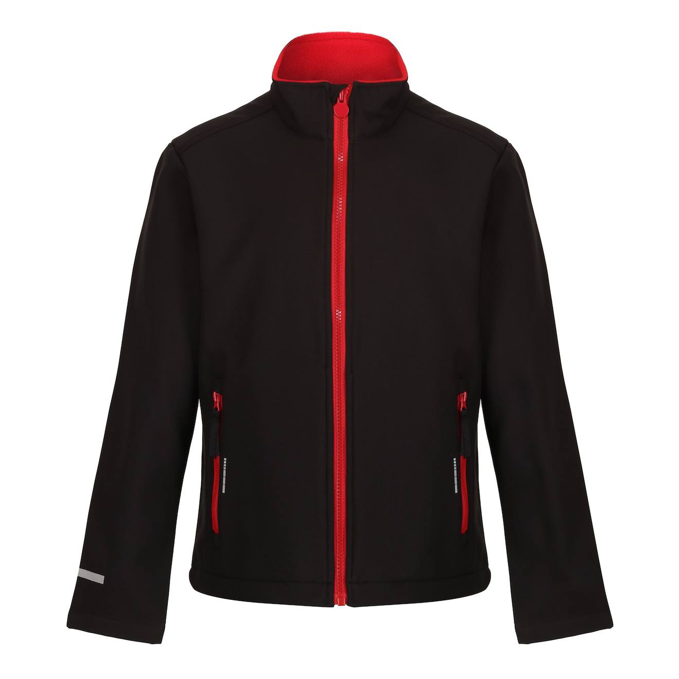 Veste Softshell Polyester Ablaze Noir / Rouge Classique