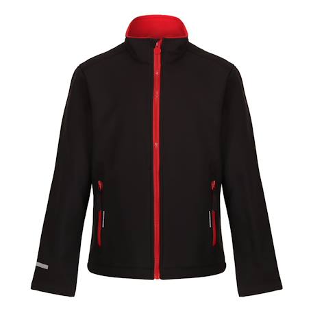 Garçon-Manteau, veste-Veste-Veste softshell polyester ablaze