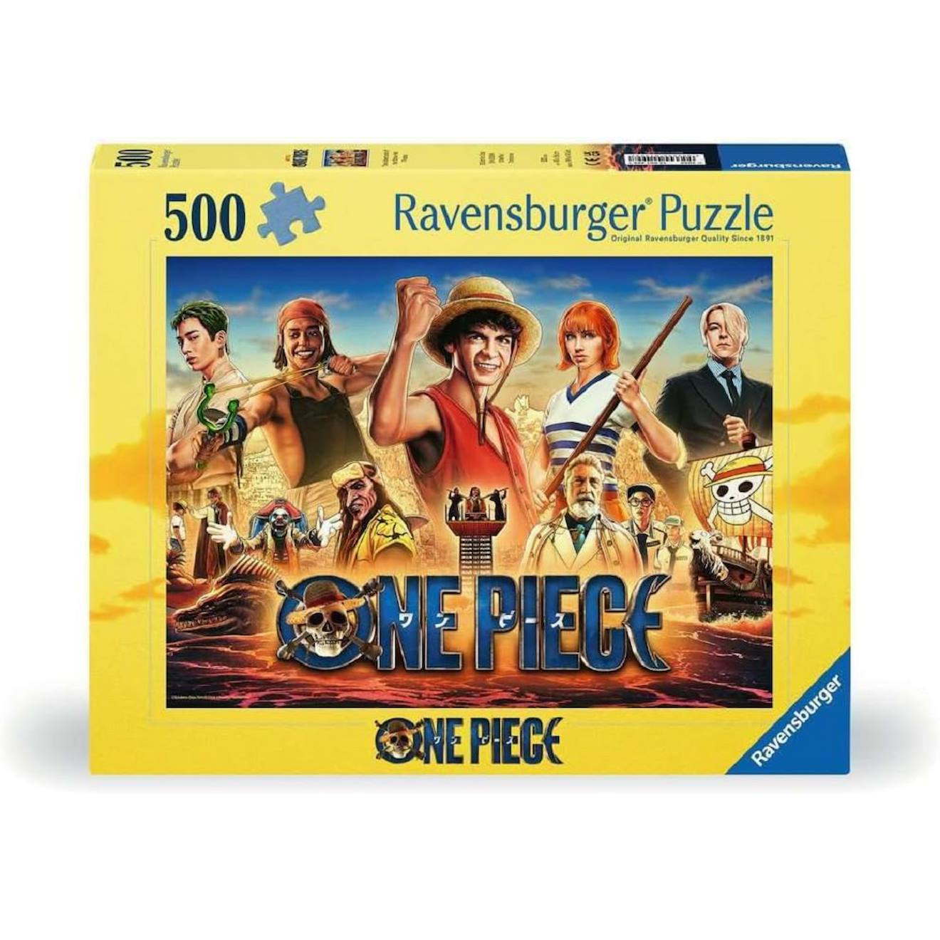Puzzle One Piece 500 Pièces Jaune
