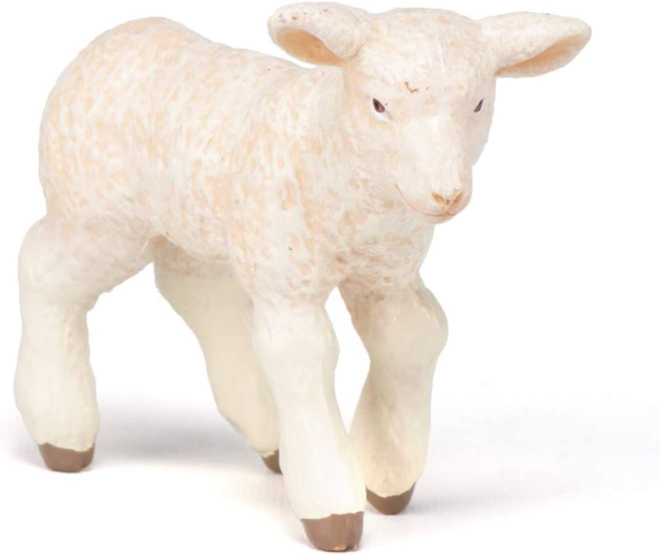 Figurine Agneau Mérinos Blanc