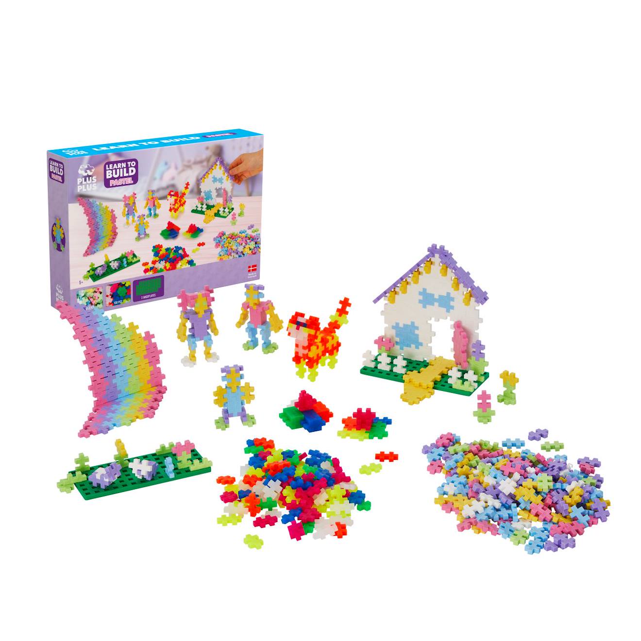 Kit Découverte Pastel & Néon 600 Pcs Multicolore