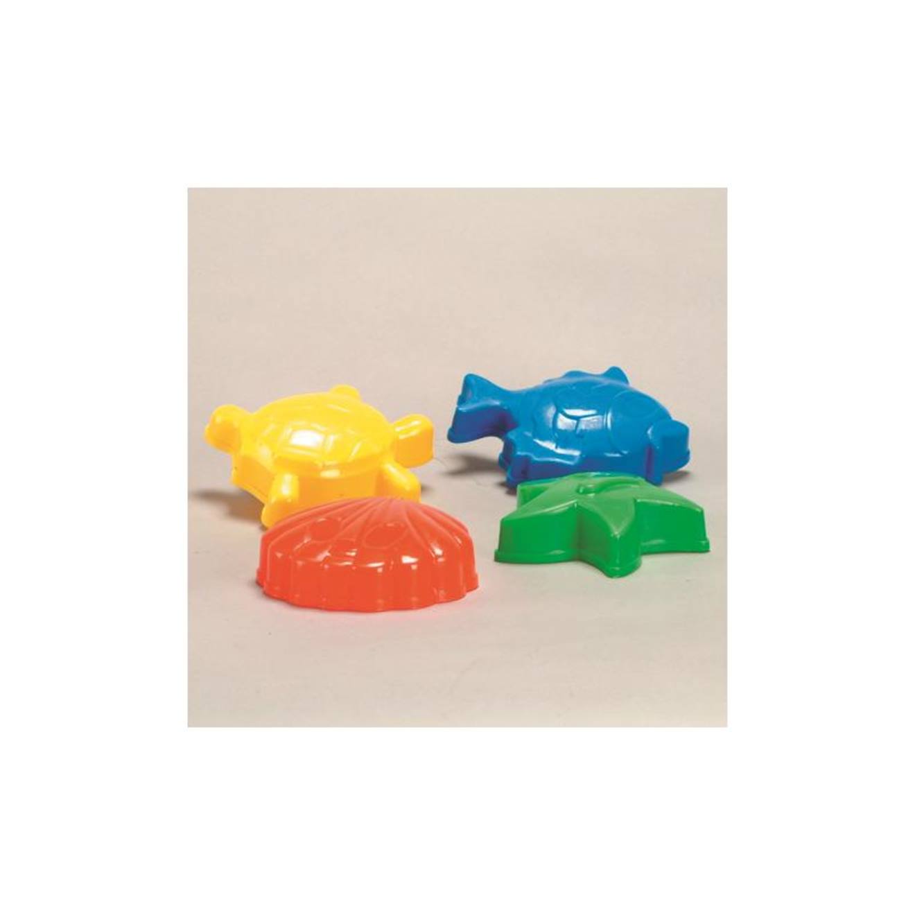 Formes De Sable, 4 Pièces Multicolore