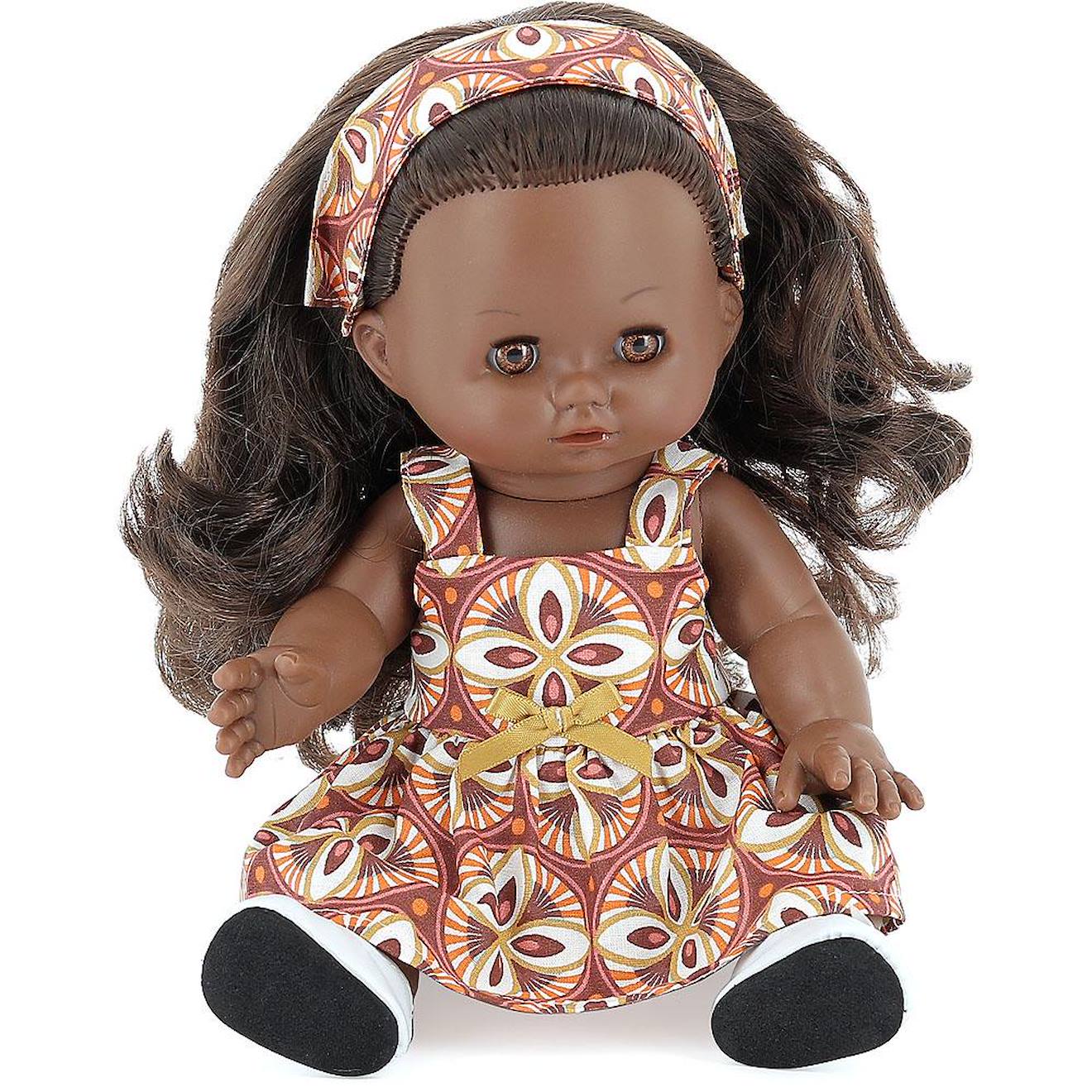 Poupée Câlinette 28 Cm Norah Marron