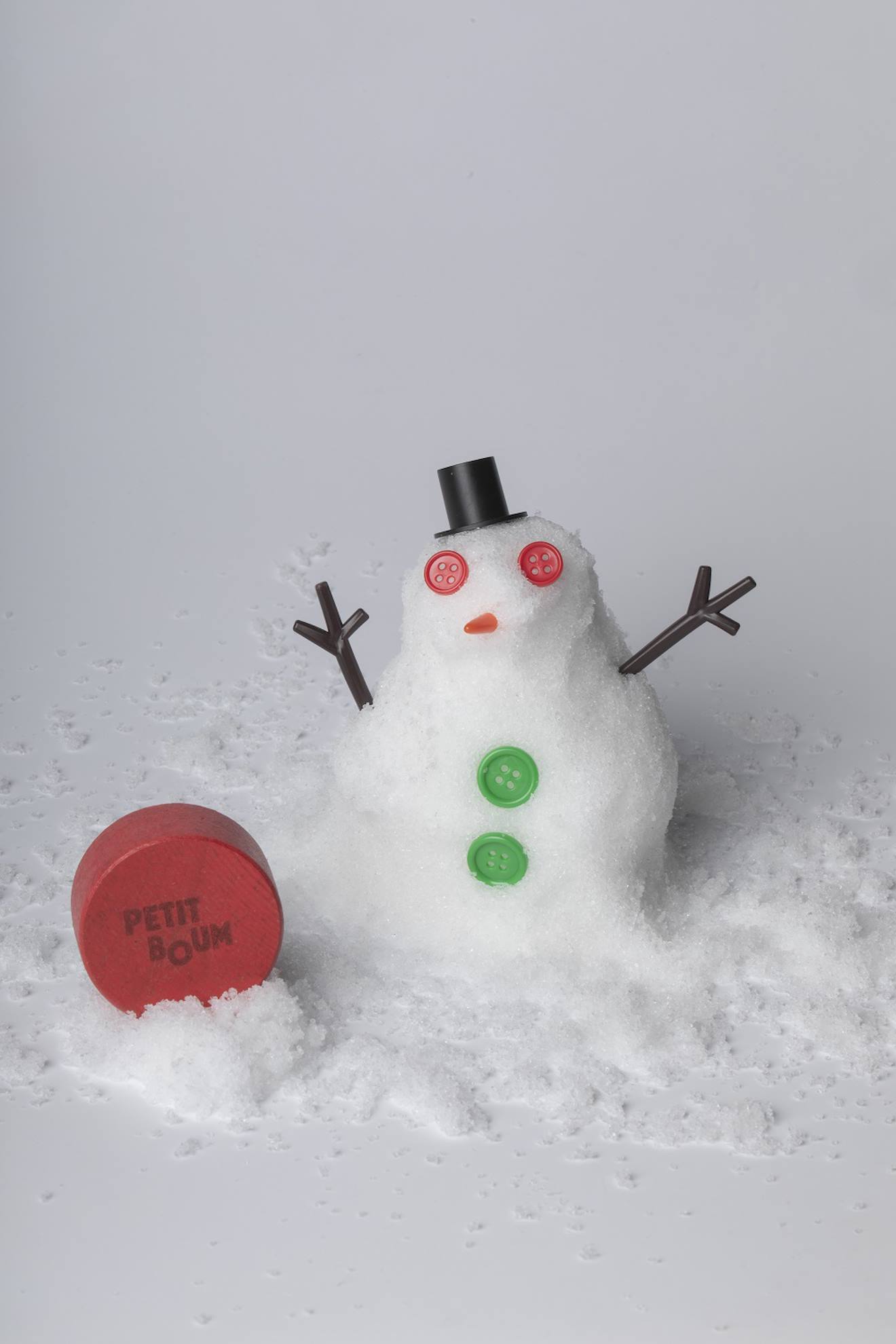 Bouteille Sensorielle Noël Blanc (Petit Boum) - Image 1