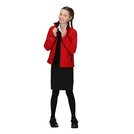 Veste softshell polyester ablaze Bleu marine / bleu roi+Noir / rouge classique+Rouge classique / noir 12 - vertbaudet enfant 