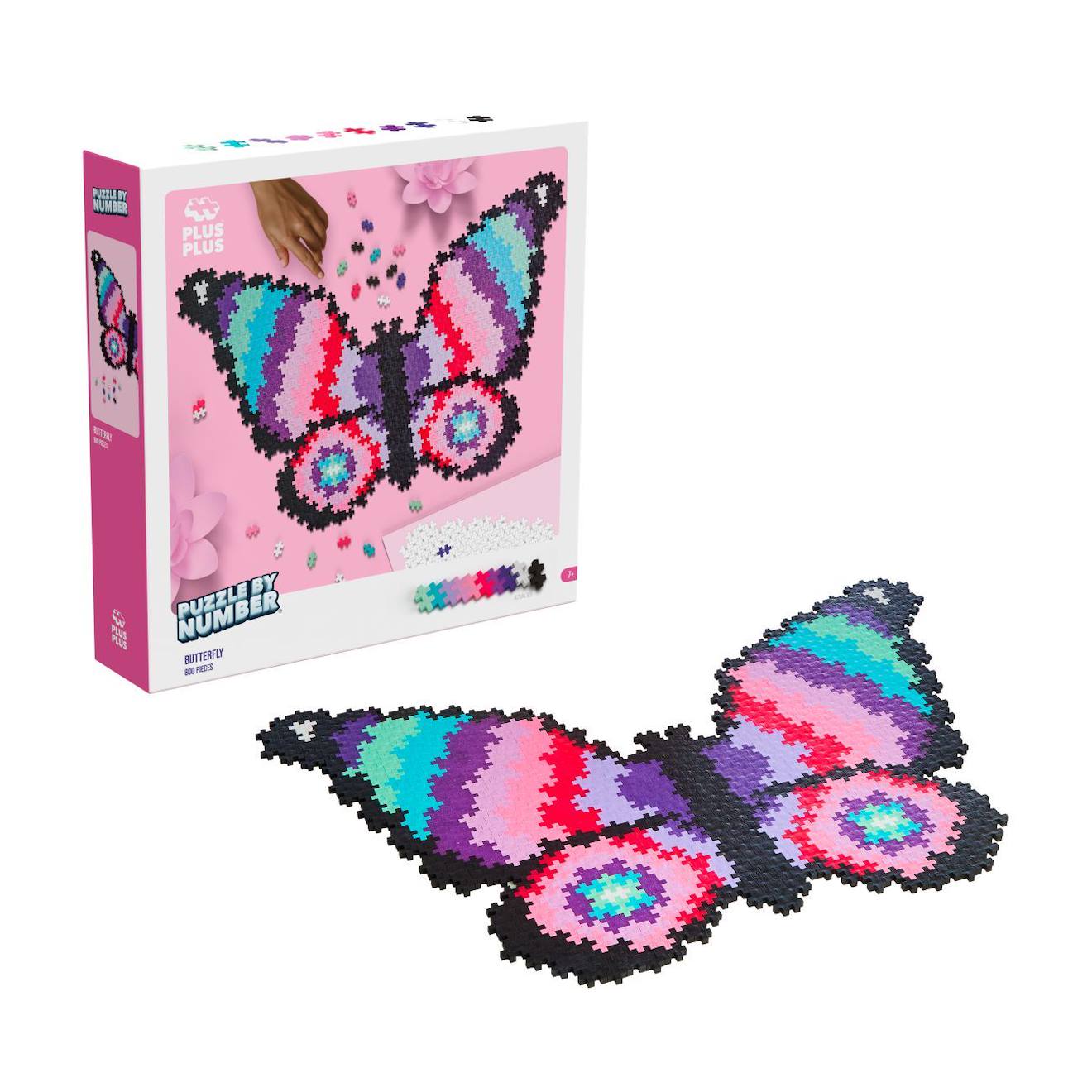 Puzzle Papillon 800 Pcs Multicolore