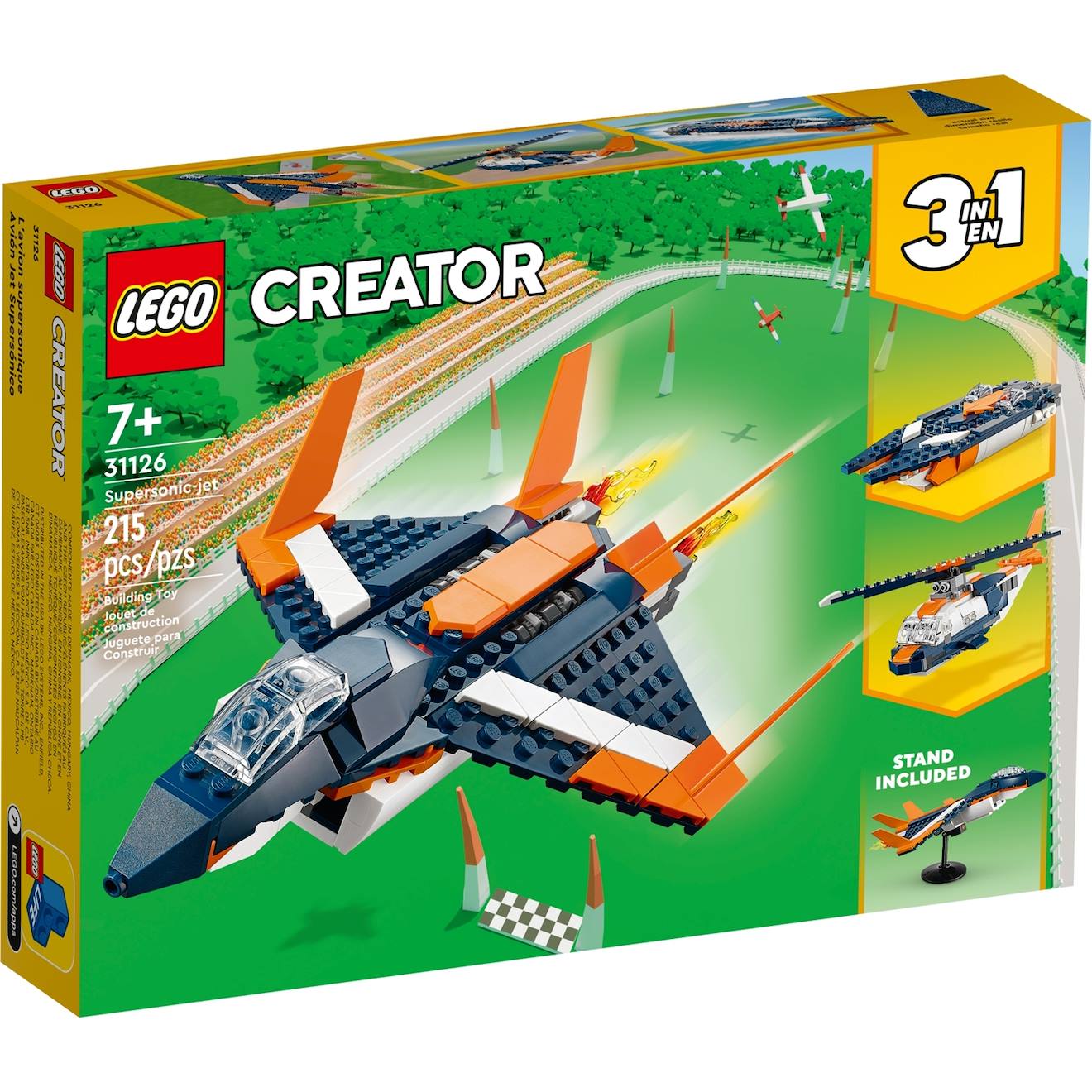 Creator L'avion Supersonique 31126 Multicolore