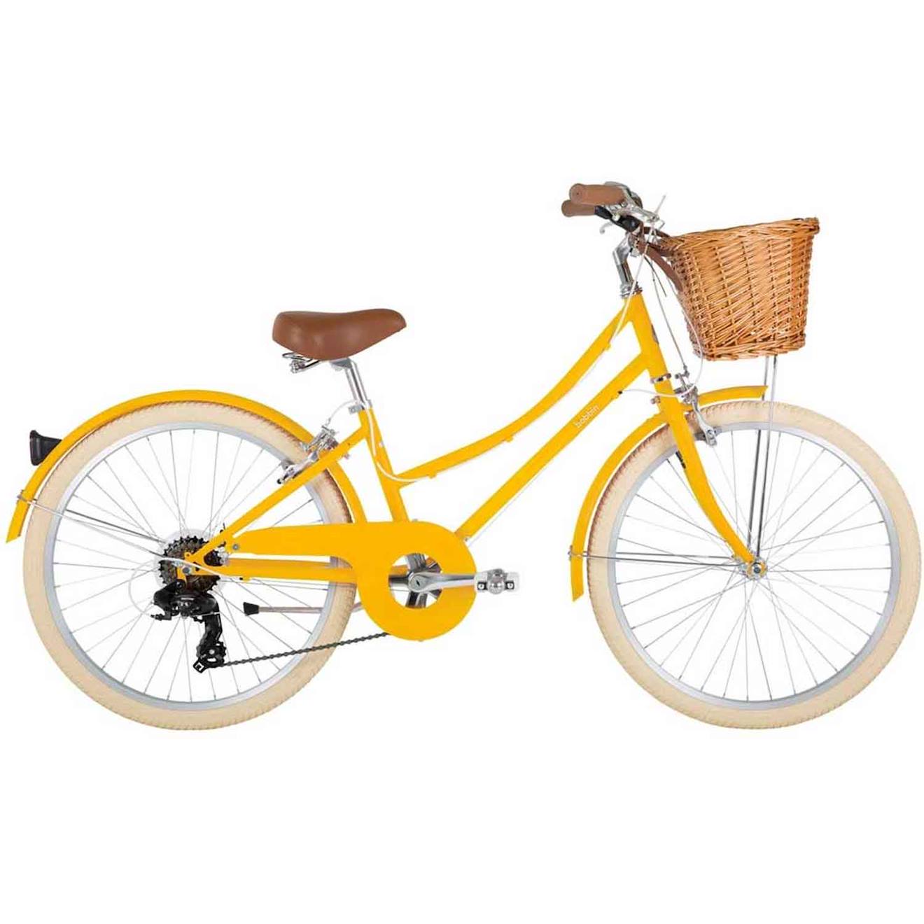 Vélo Enfant 24 Pouces Jaune Curry
