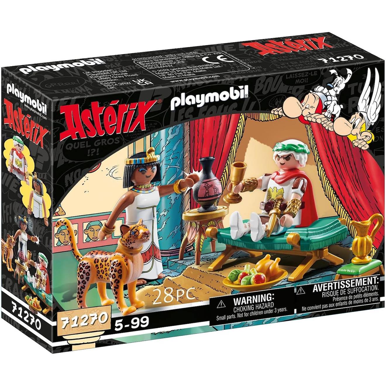 Asterix+-+Cesar+%26+Cleopâtre+71270+Multicolore