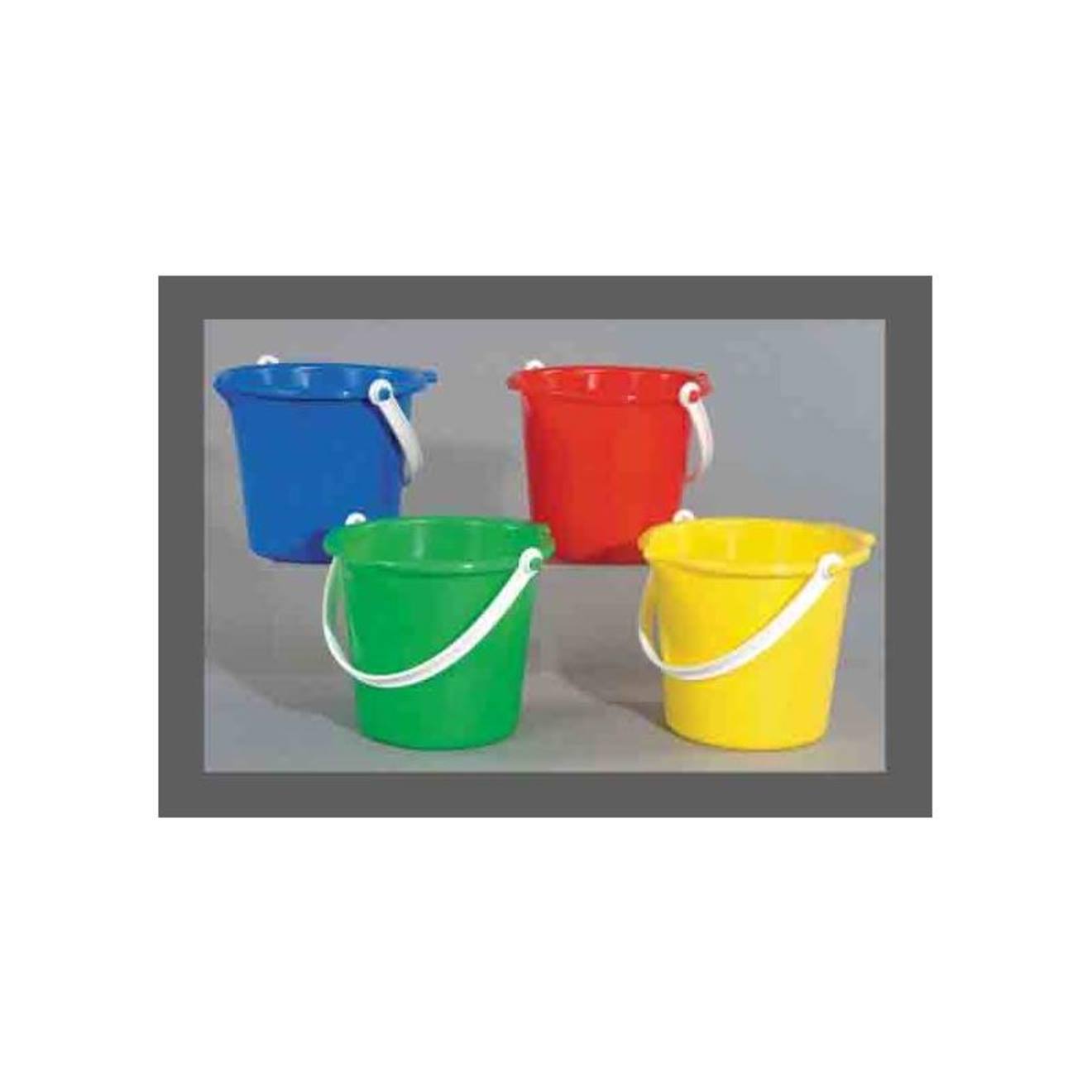 Sceau De Plage En Plastique Multicolore