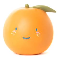 -Tirelire orange martin (12 x 13 cm)