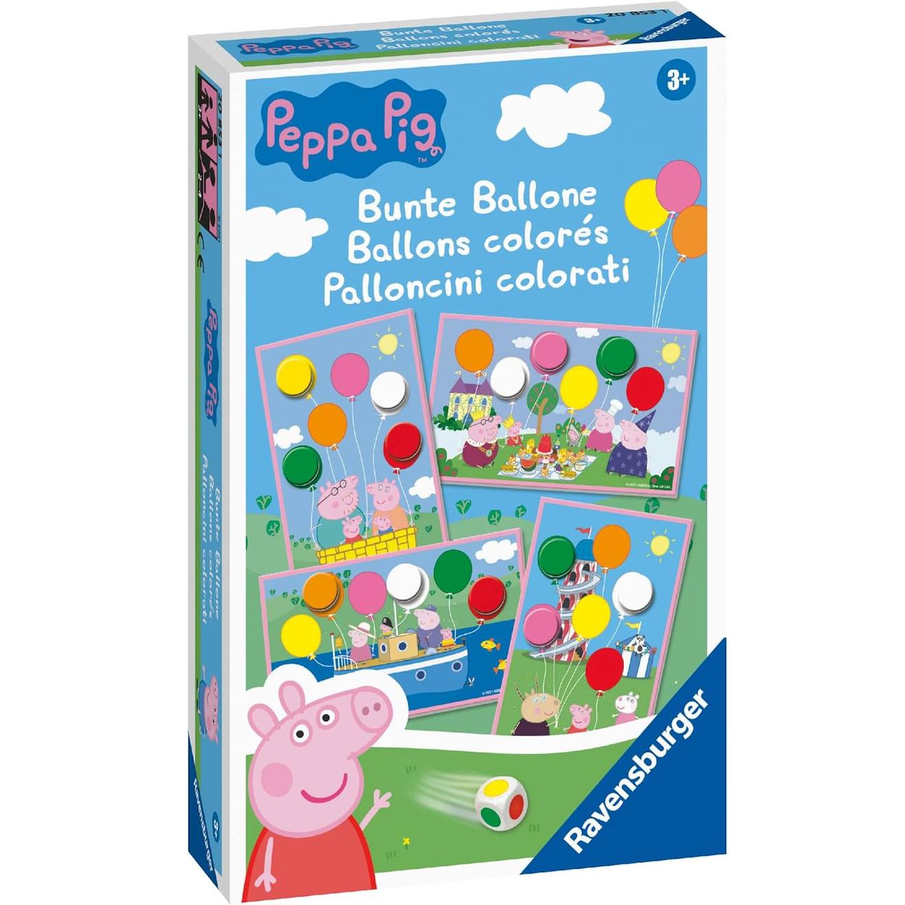 Ballons Colorés Peppa Pig Rouge