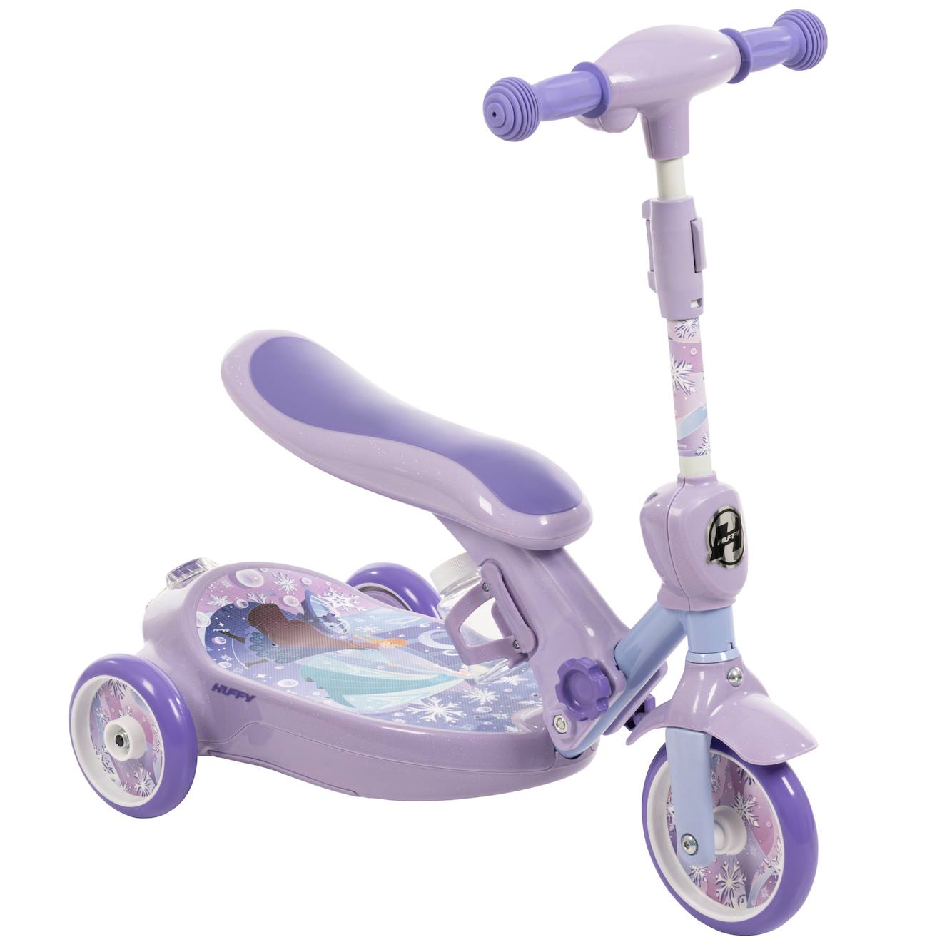 Trottinette Évolutive Disney Frozen - Avec Bulles Violet